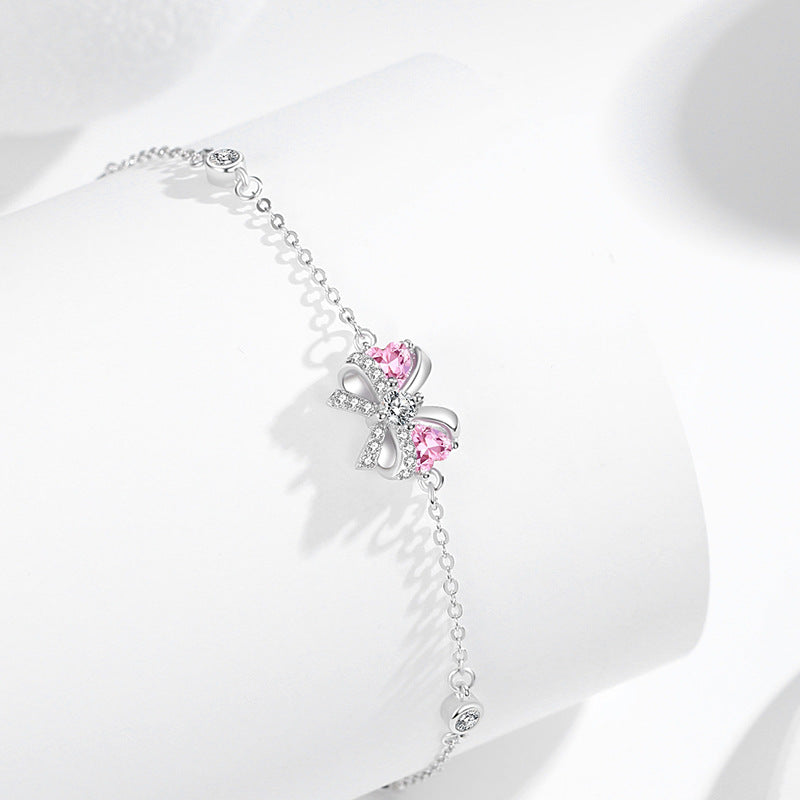 COLAR / PULSEIRA EM PRATA 925 COLEÇÃO SWEET GIRL