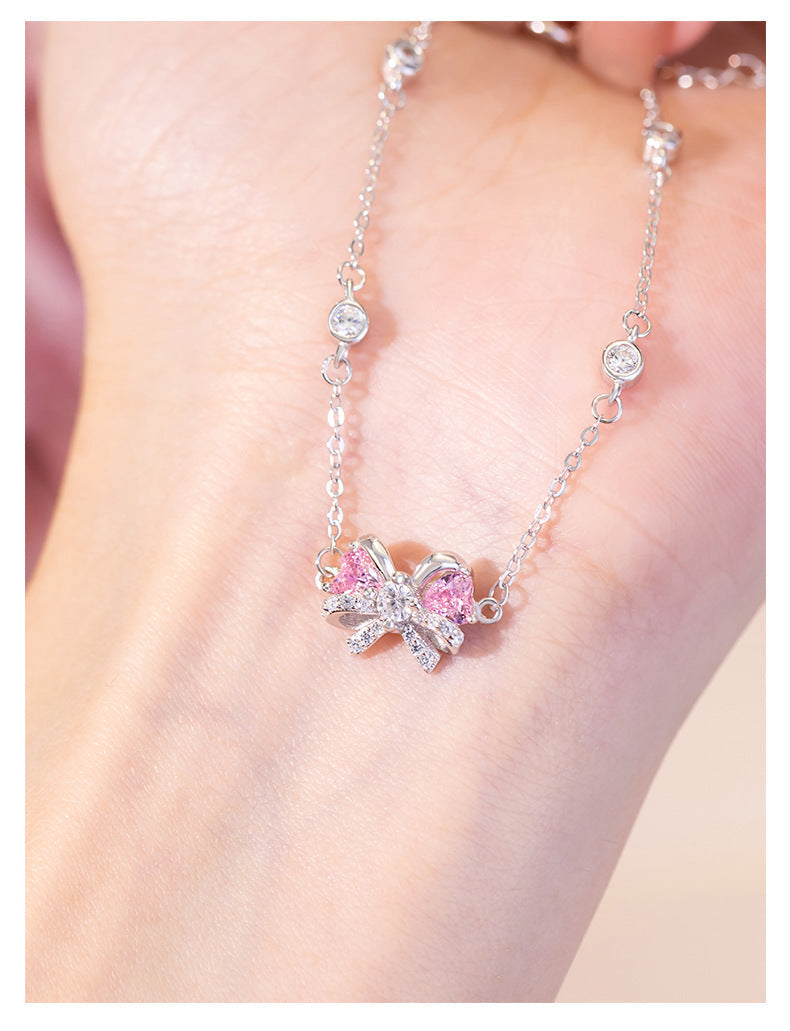 COLAR / PULSEIRA EM PRATA 925 COLEÇÃO SWEET GIRL
