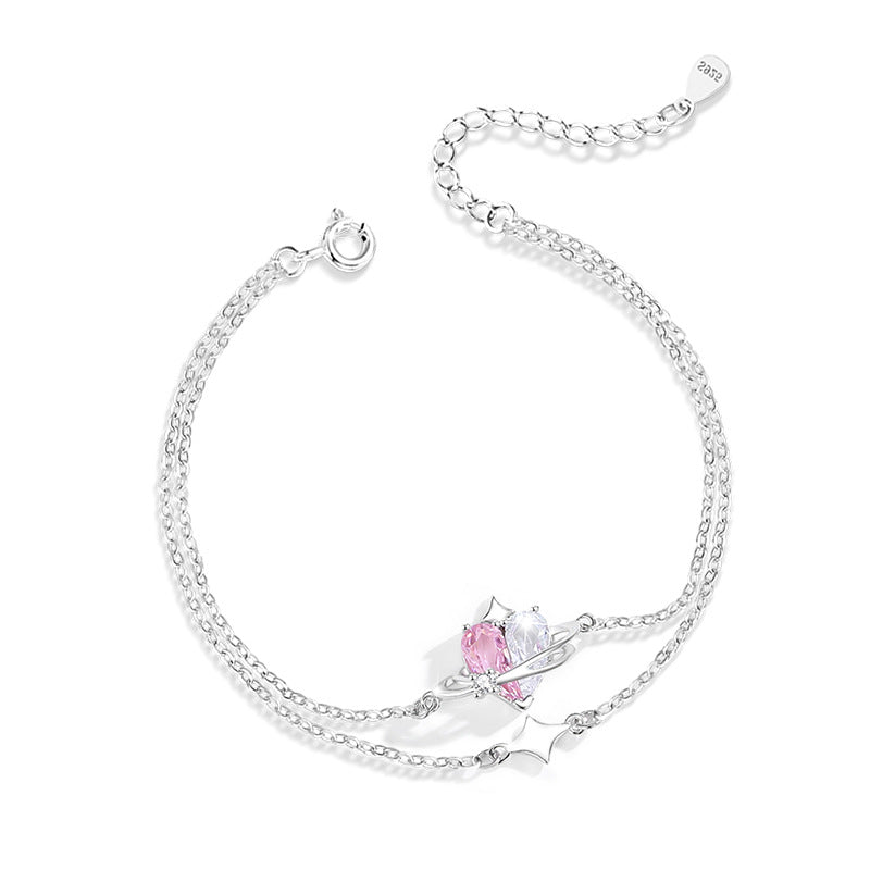 COLAR / PULSEIRA / BRINCOS / ANEL EM PRATA 925 COLEÇÃO LOVE DREAMS