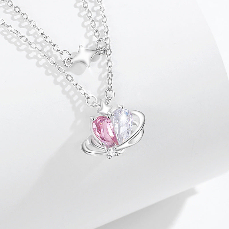 COLAR / PULSEIRA / BRINCOS / ANEL EM PRATA 925 COLEÇÃO LOVE DREAMS