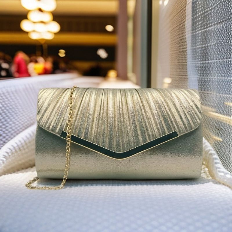 BOLSO SOPHIE CON ASIENTO DESMONTABLE (plata/oro)