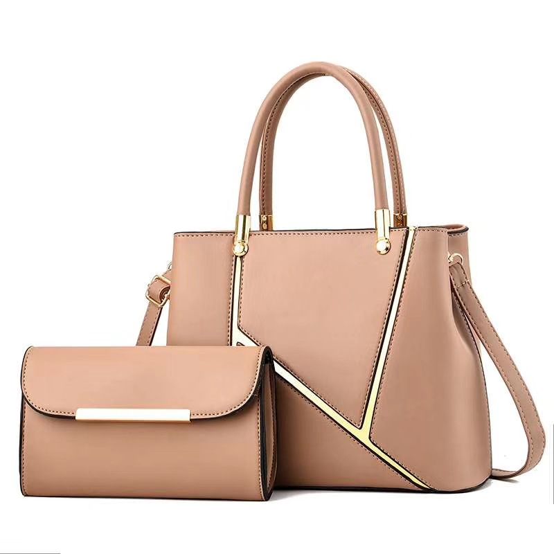 BOLSO DE MUJER + CARTERA DE PIEL PU - VARIOS COLORES!