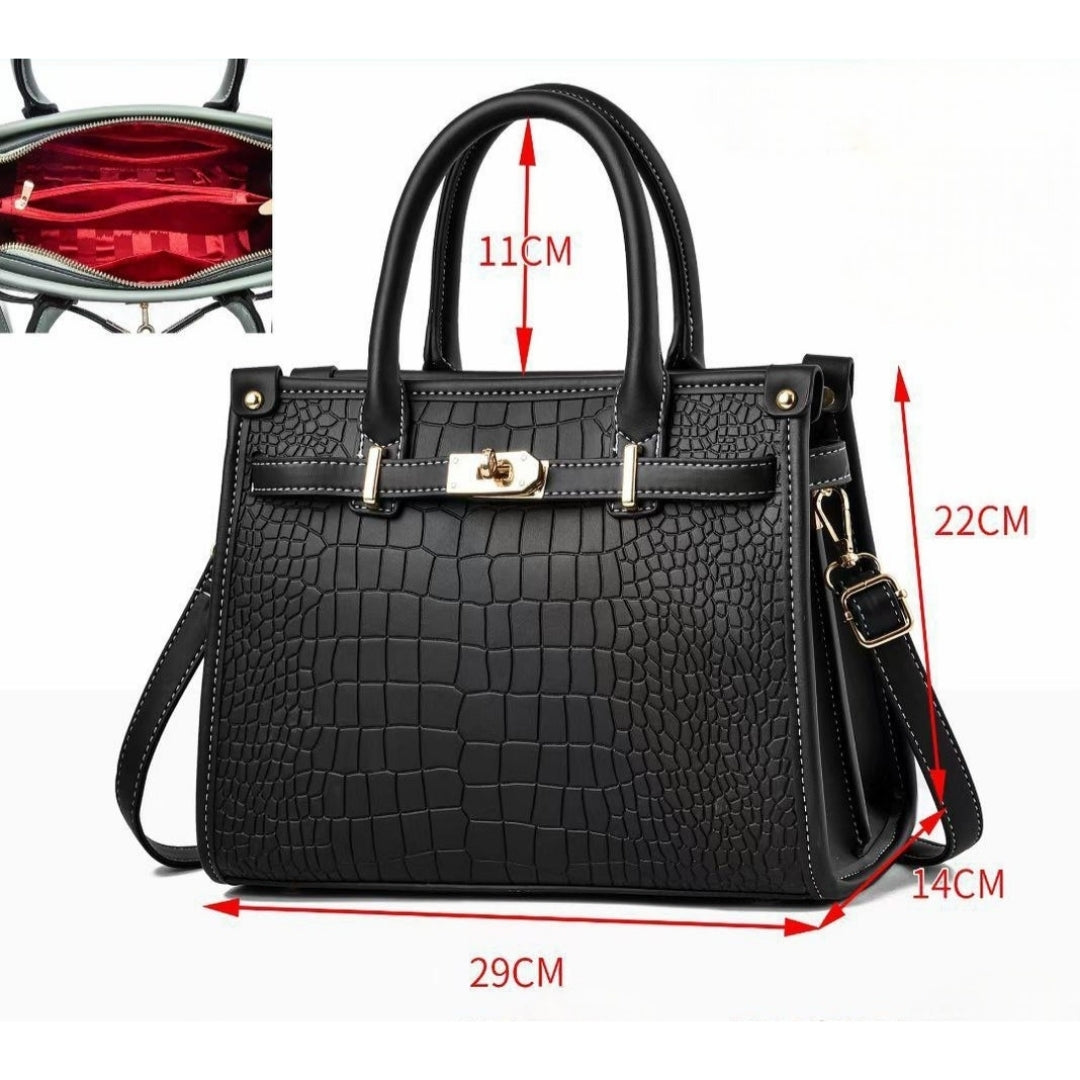 BOLSO DE MUJER EN PIEL PU - ¡VARIOS COLORES!