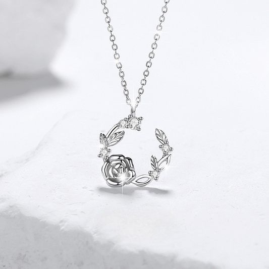 COLAR ROSES EM PRATA 925