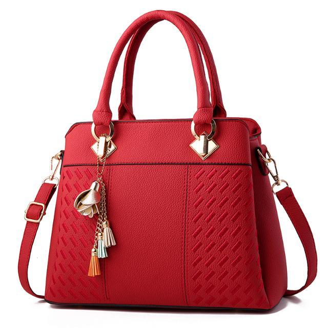 WOMEN'S PU LEATHER BAG - VARIOUS COLORS!