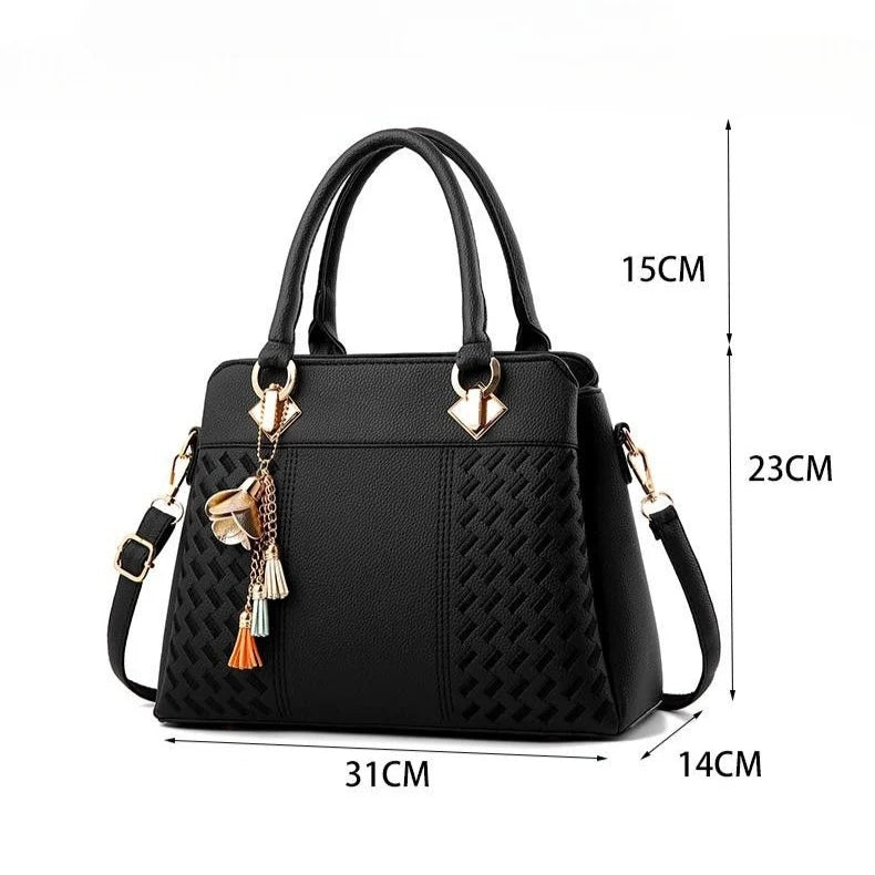 WOMEN'S PU LEATHER BAG - VARIOUS COLORS!
