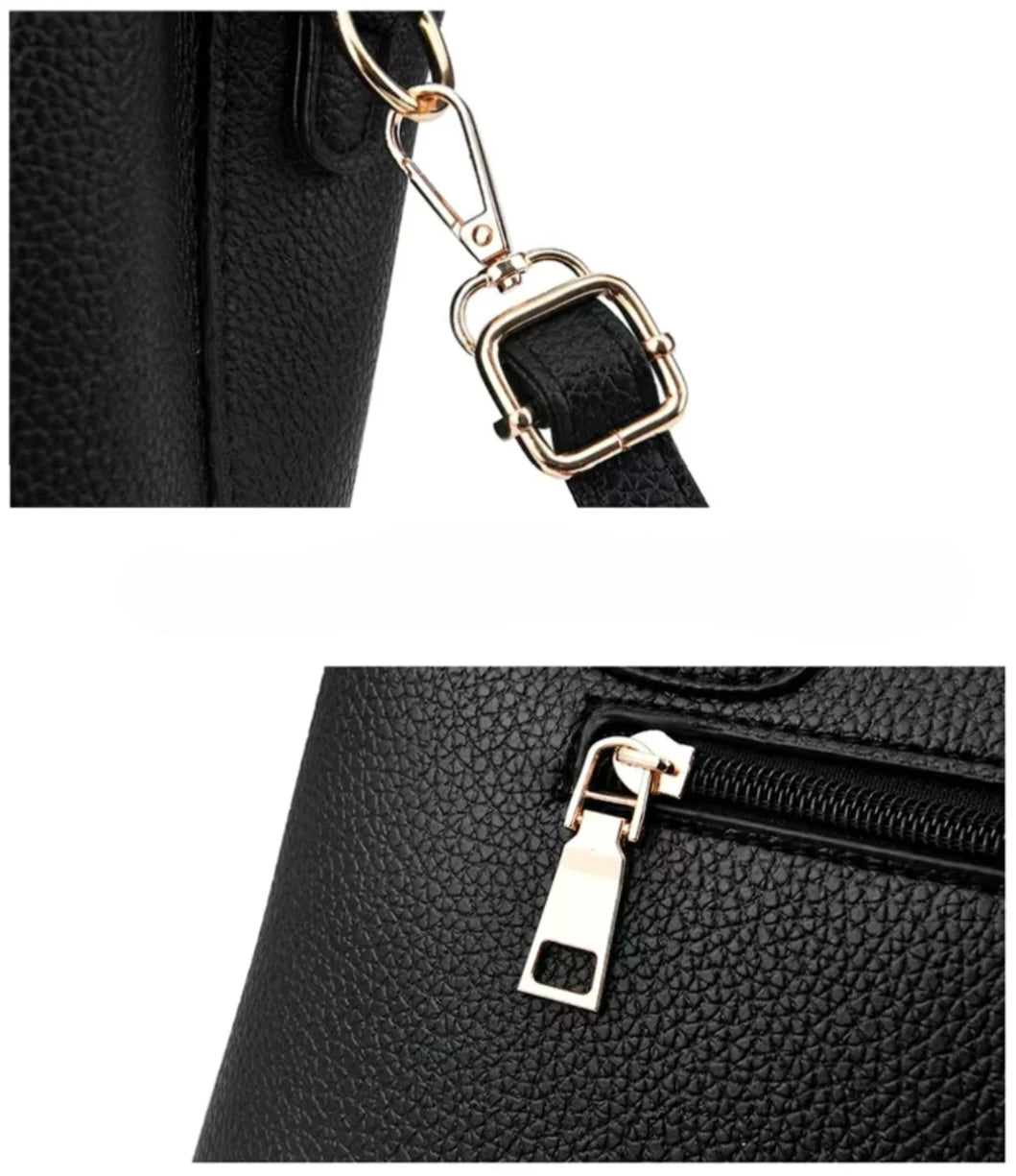 BOLSO DE MUJER EN PIEL PU - ¡VARIOS COLORES!